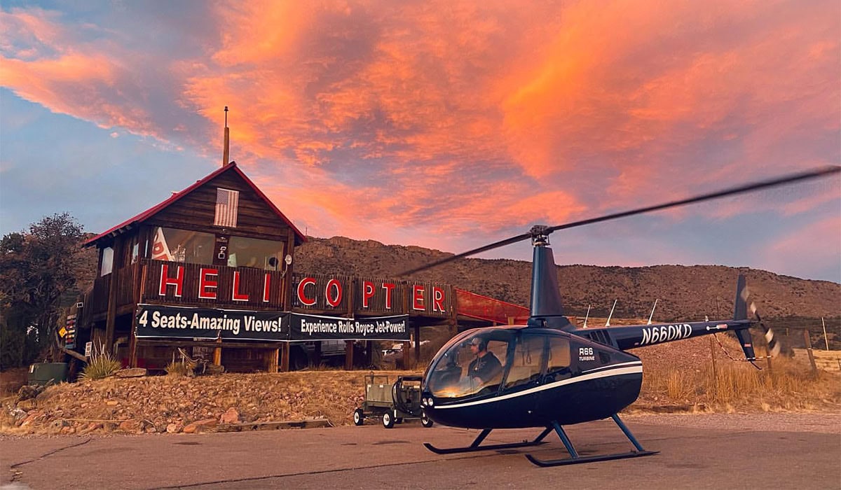 Private Pikes Peak helicopter tour over the Royal Gorge