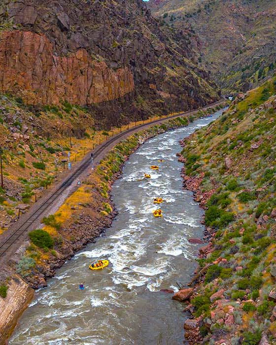 Royal Gorge whitewater rafting adventure