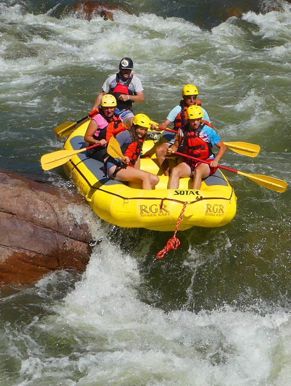 Full day rafting package on the Arkansas River